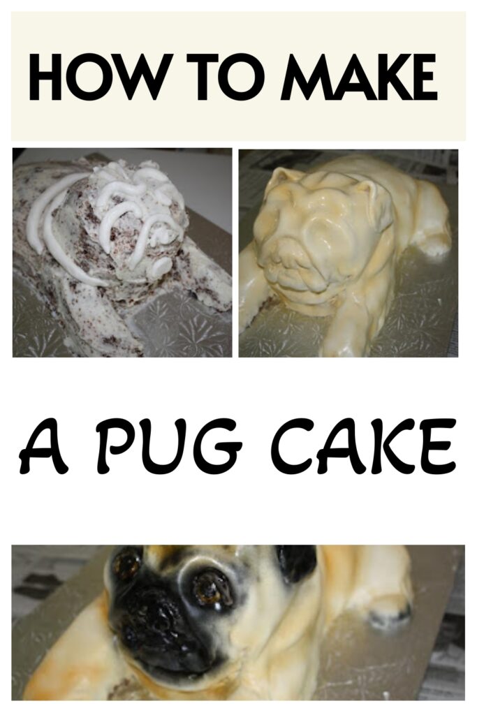 how to make a pug cake