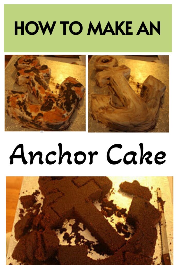 How to make an anchor cake
