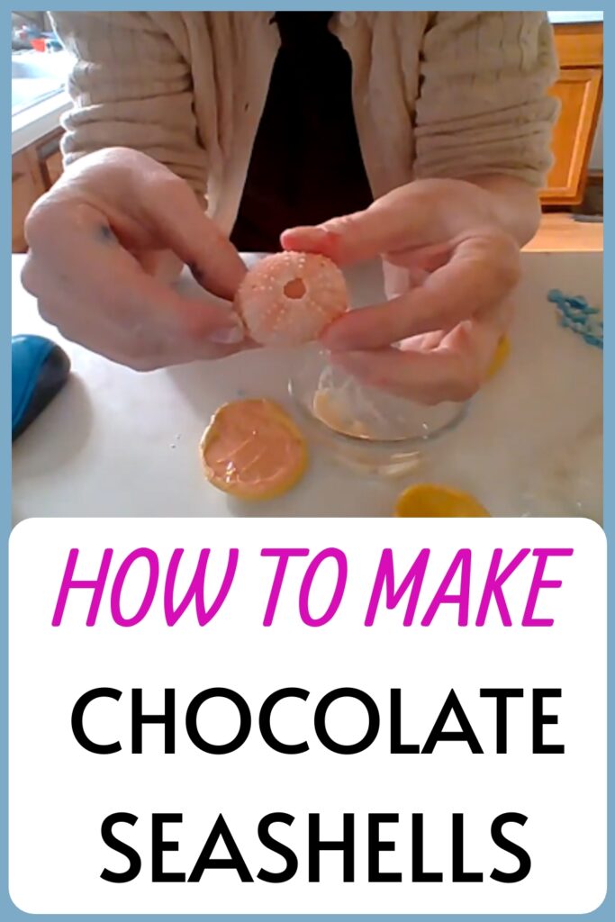 how to make chocolate seashells