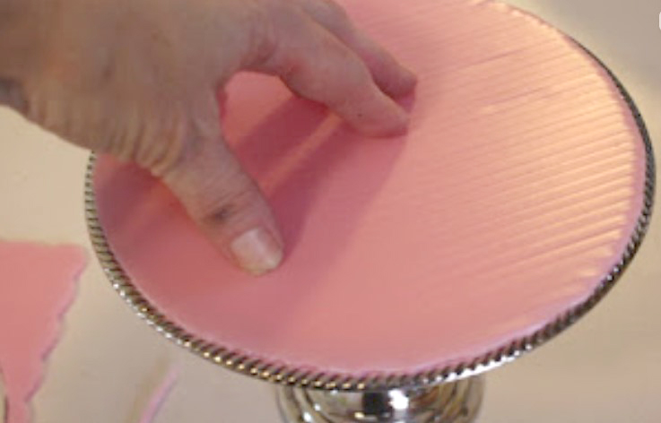 attaching the board to the pedestal dish