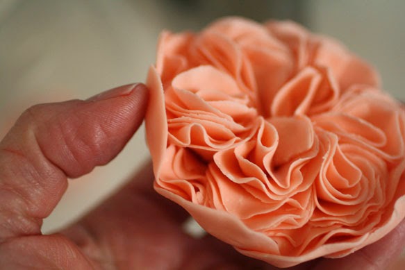 david austin rose gumpaste petals