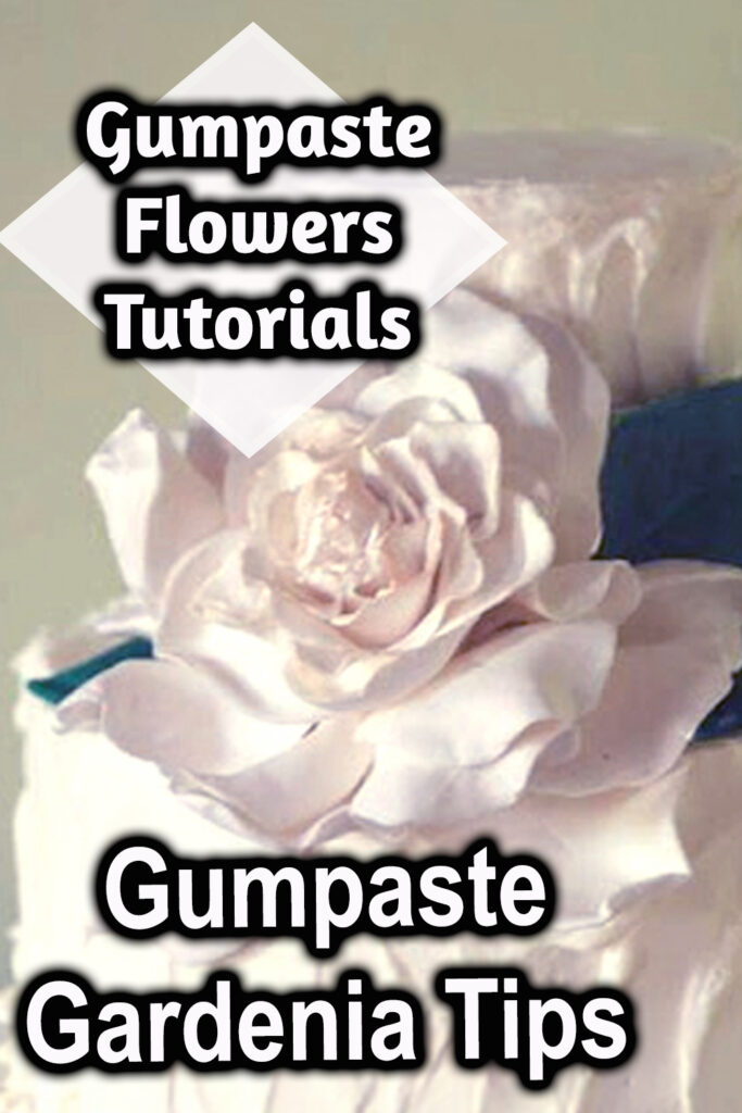 gumpaste gardenia