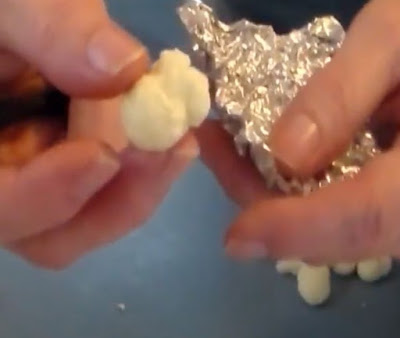 how to make fondant popcorn for cake decorating