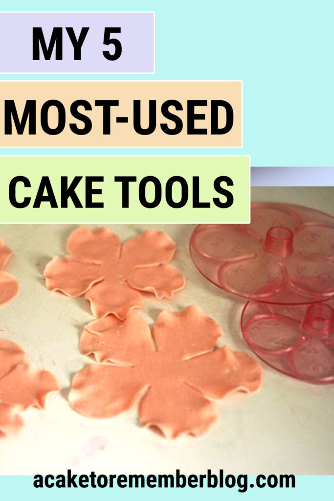 my five most used cake tools