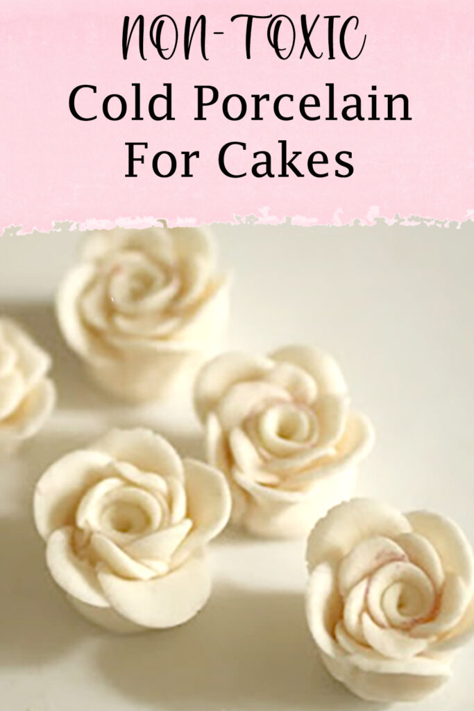 non toxic cold porcelain recipe for cake decorating