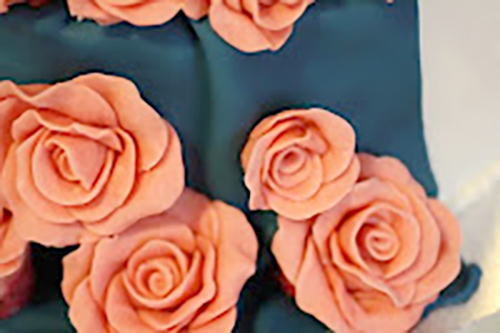 rose cake 