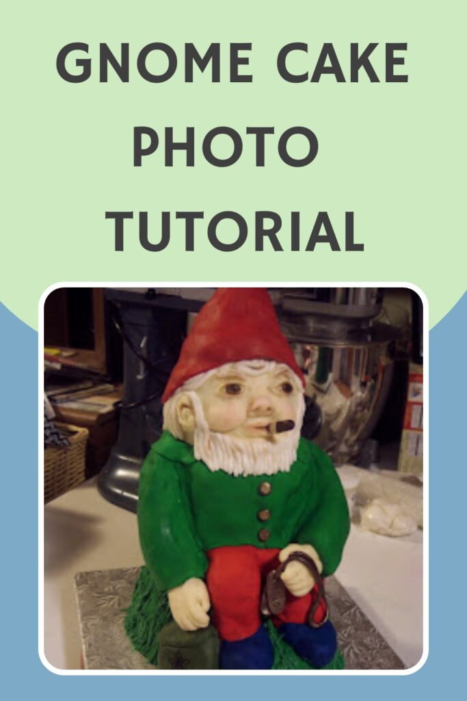 gnome cake photo tutorial