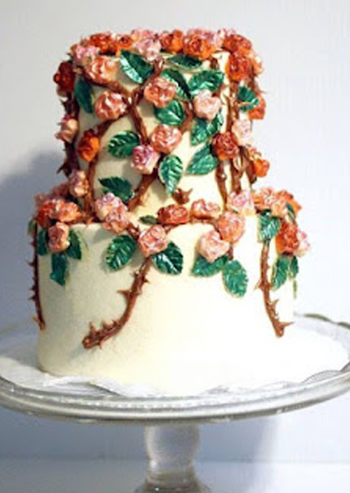 roses and thorns cake