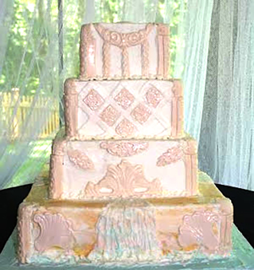 trevi wedding cake