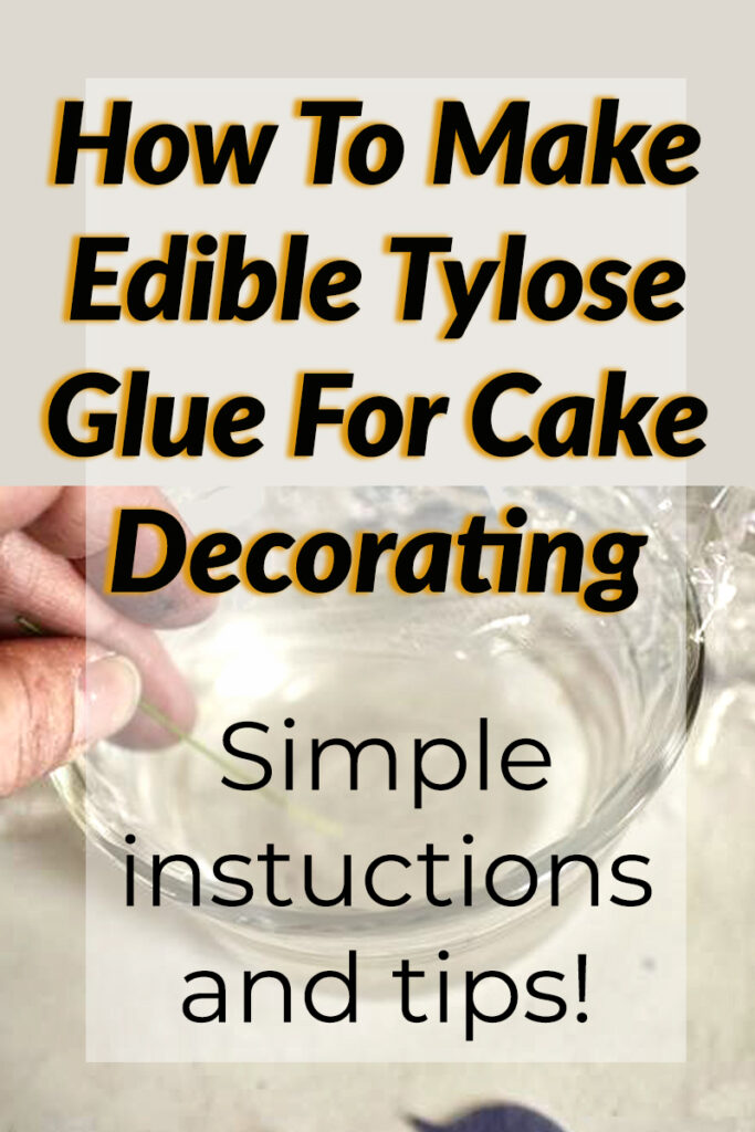how to make tylose gum glue
