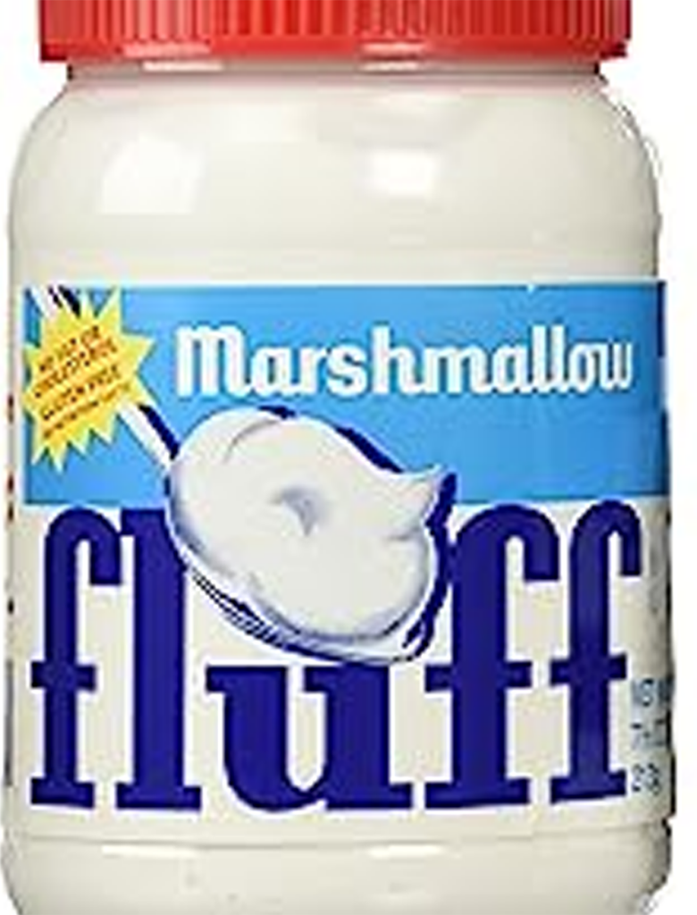 marshmallow fluff jar