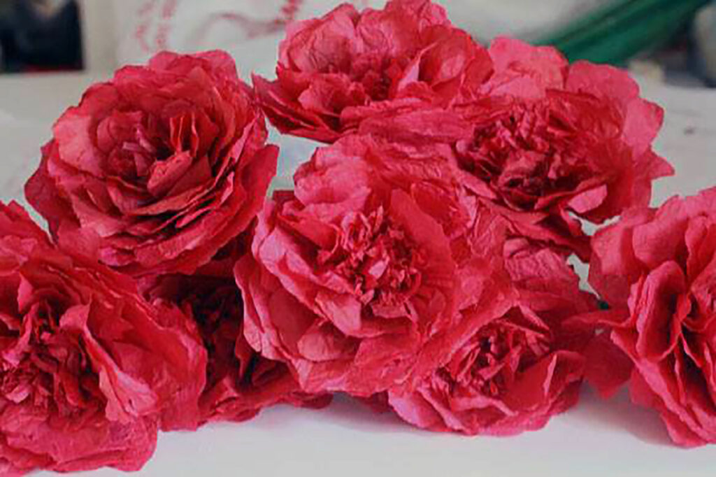 wafer paper roses