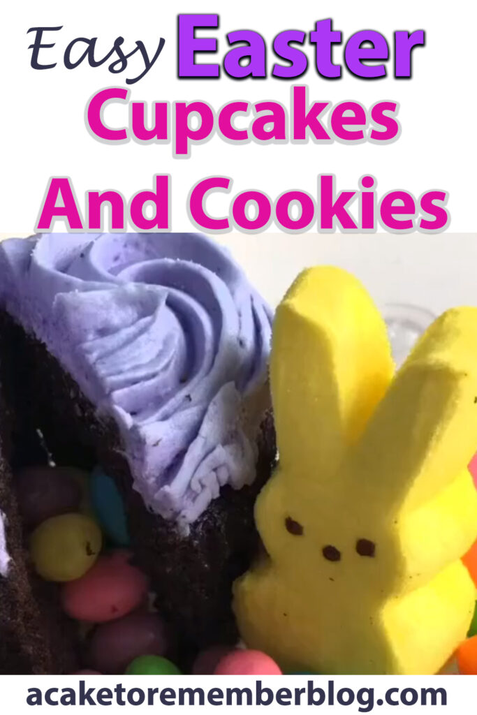 easy easter cupcakes and cookies