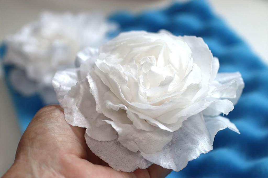 wafer paper peony