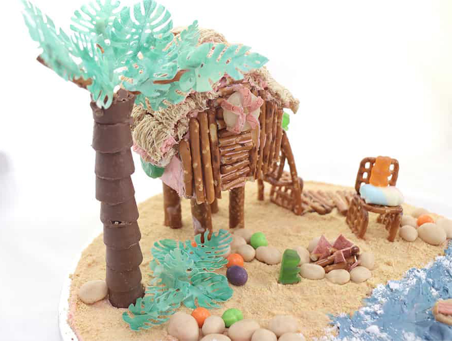 beach-themed-gingerbread-house