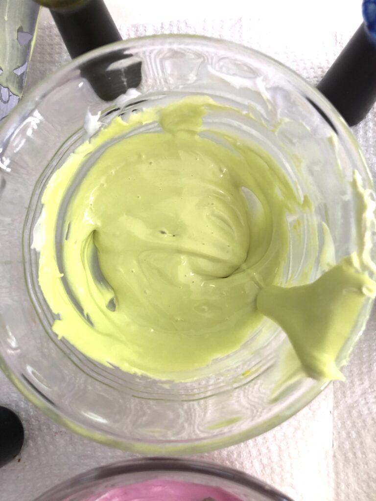 green icing natural food coloring